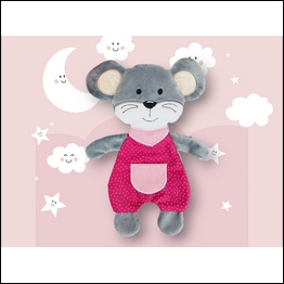 Maus 2.0 Schnuffeltuch 18x28 S192